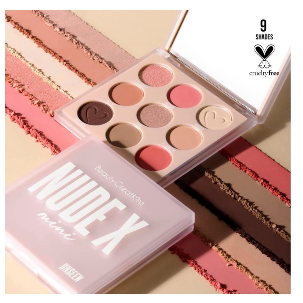 Beauty Creations NUDEX COLLECTION Eyeshadow Palette (UNSEEN MINI)